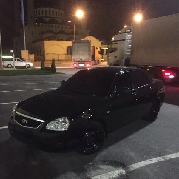 затянул в круг Lada Приора седан, 1,6 л, 2016 года тюнинг DRIVE2