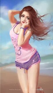 Normal girl art