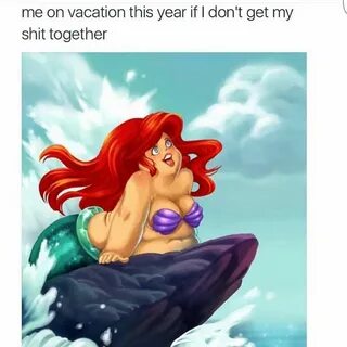 Fat mermaid meme