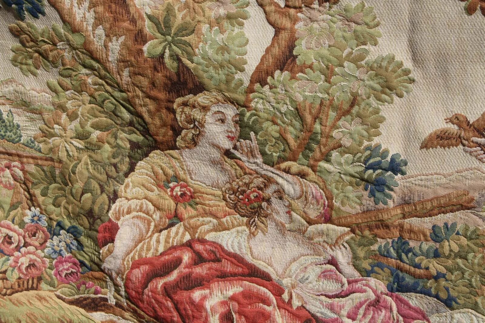 Мастера гобеленов. Многоуровневый гобелен. Мастера гобеленов. Мастера гобеленов. Тканый гобелен лиховид.