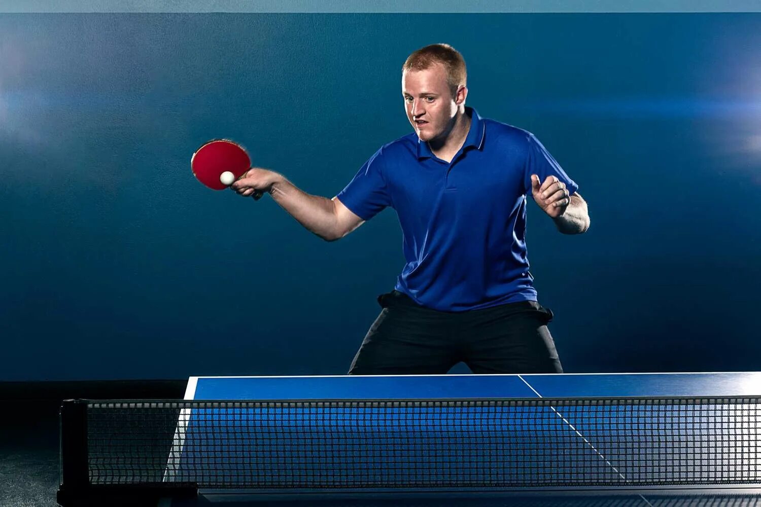 Playing ping
