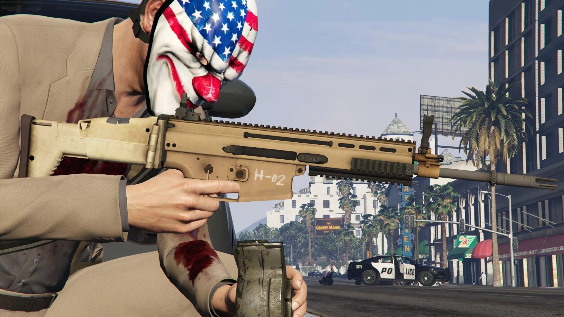 GTA 5 scar h bf4. GTA 5 оружие. Payday в ГТА 5. Оружие из ГТА 5. Игра гта 5 оружие