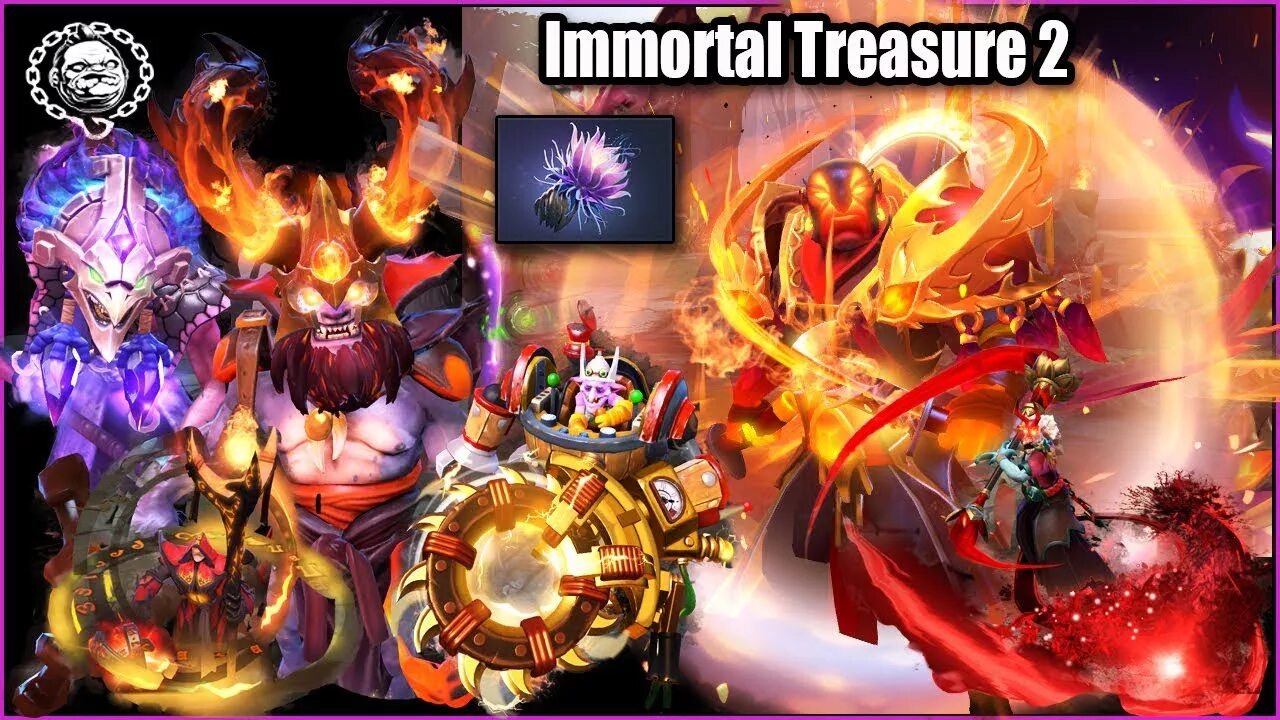 Treasure ii. Сокровищница Immortal Treasure II 2019. Иммортал Трежер 2019. Иммортал сокровищницы. Immortal Treasure Dota 2.