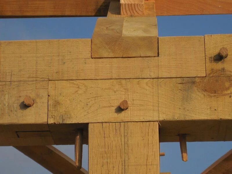 Pin on Timber Frame Joints