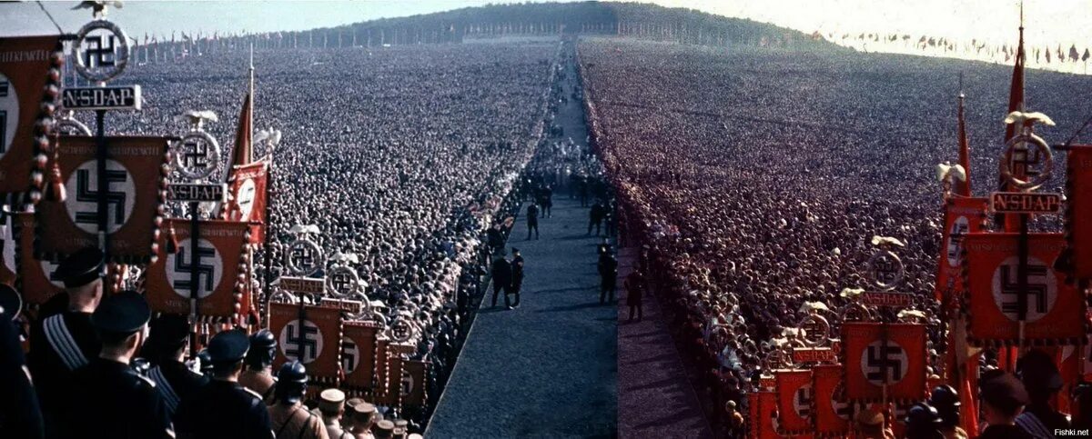 Фашистская германия парад. Съезд НСДАП В Нюрнберге 1937. Митинг в Германии 1937.