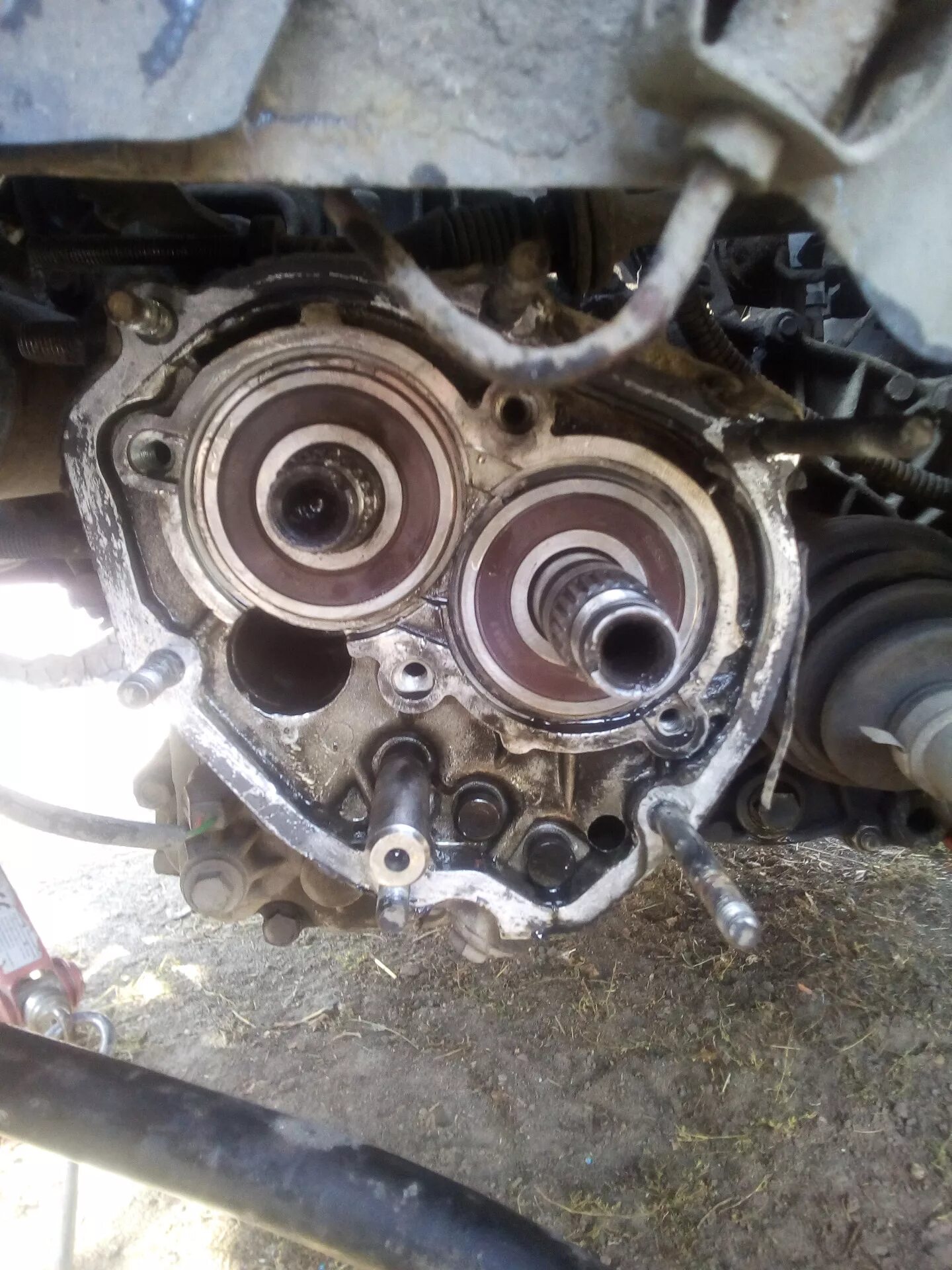 Как поменять подшипники на кпп Замена конусных подшипников кпп Pk6 Renault Laguna II, 1,9 л, 2003 года своими