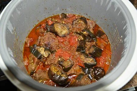 Баклажаны в казане рецепт с мясом