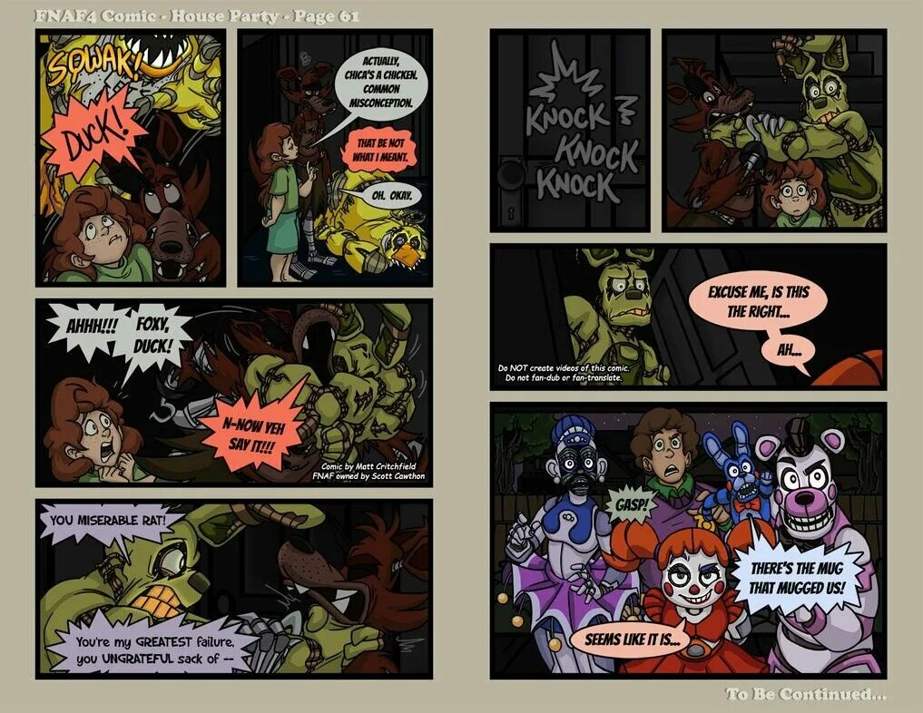 Комикс вечеринка. Fnaf house party. Комикс фнаф скотт коутон. Домашняя вечеринка комикс. Комикс хаус.