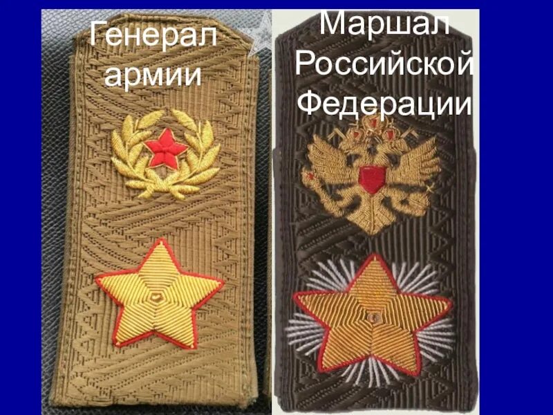 Кто является обладателем звания маршал. Кто является обладателем звания маршал
