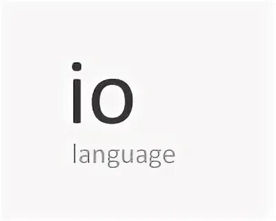 Io язык программирования