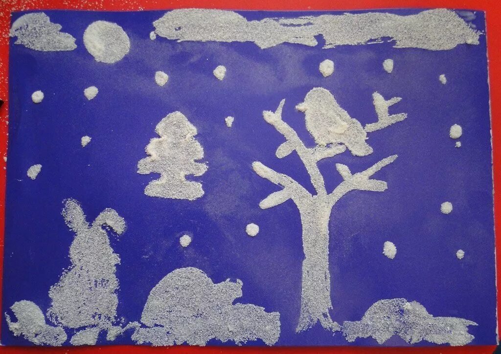 Рисование манкой зима. Рисование солью конспект. Рисование морозные узоры в старшей группе. Рисование манкой в младшей группе. Рисование солью в детском саду старшая группа.