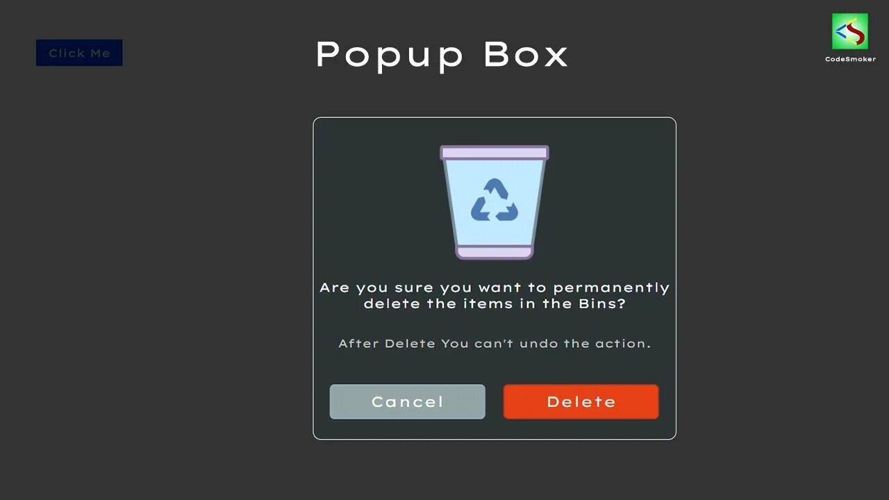 Popup css