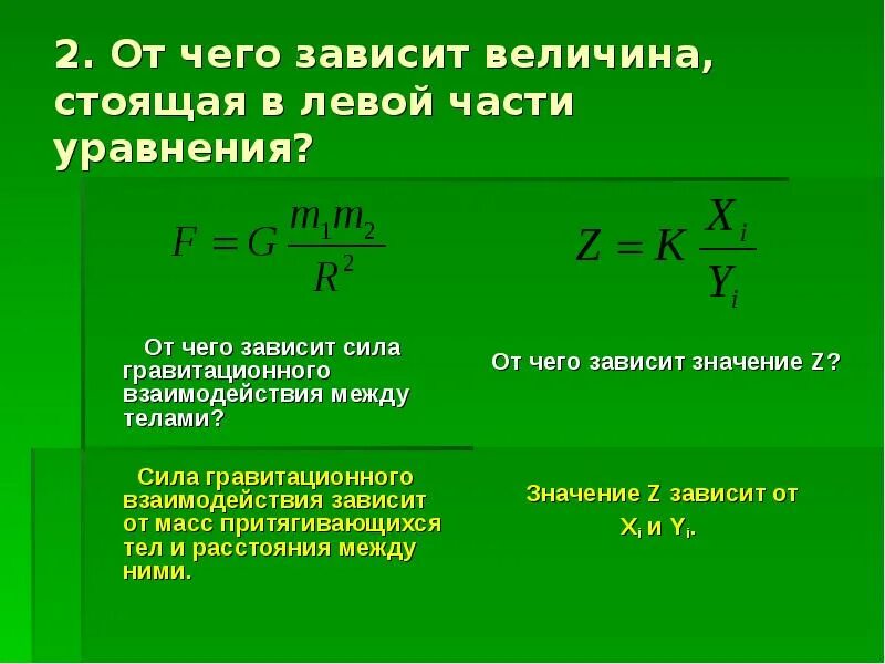 От каких величин зависит период. От чего зависит сила взаимодействия. от чего зависит сила тяготения. от чего зависит гравитационная сила. сила гравитационного взаимодействия зависит от.