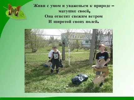 Уважение к природе