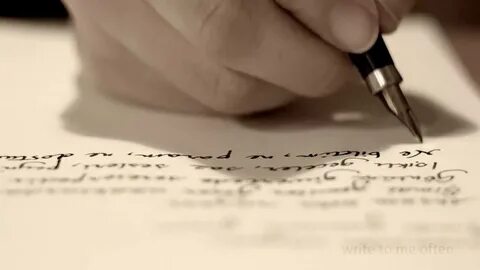 Writing video