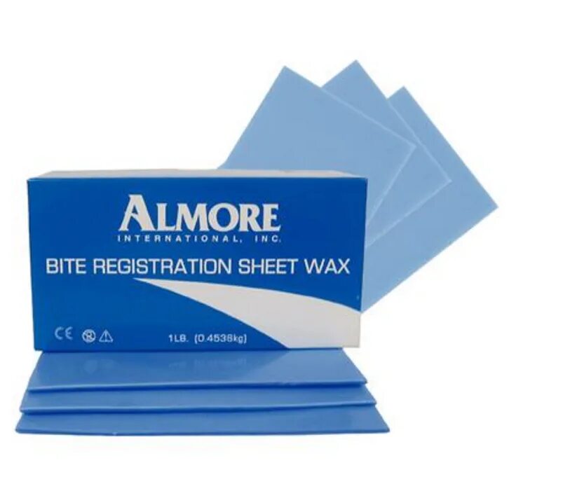 Воск Almore bite Registration Sheet Wax, 17 пластин. Almore bite Registration Sheet Wax. Воск для регистрации прикуса. Воск стоматологический. Bit reg