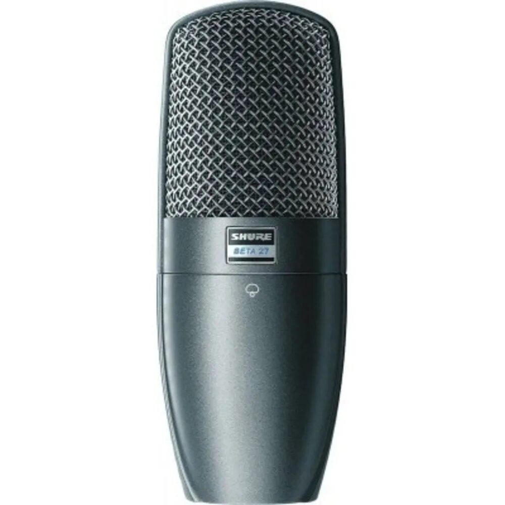 Студийный микрофон shure. Shure beta 27. конденсаторный микрофон shure. микрофон shure beta 27, черный.