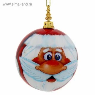 Шар с дедом морозом