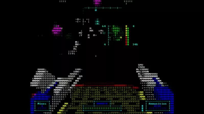 Cmd ascii. Ascii игры. игры в cmd.