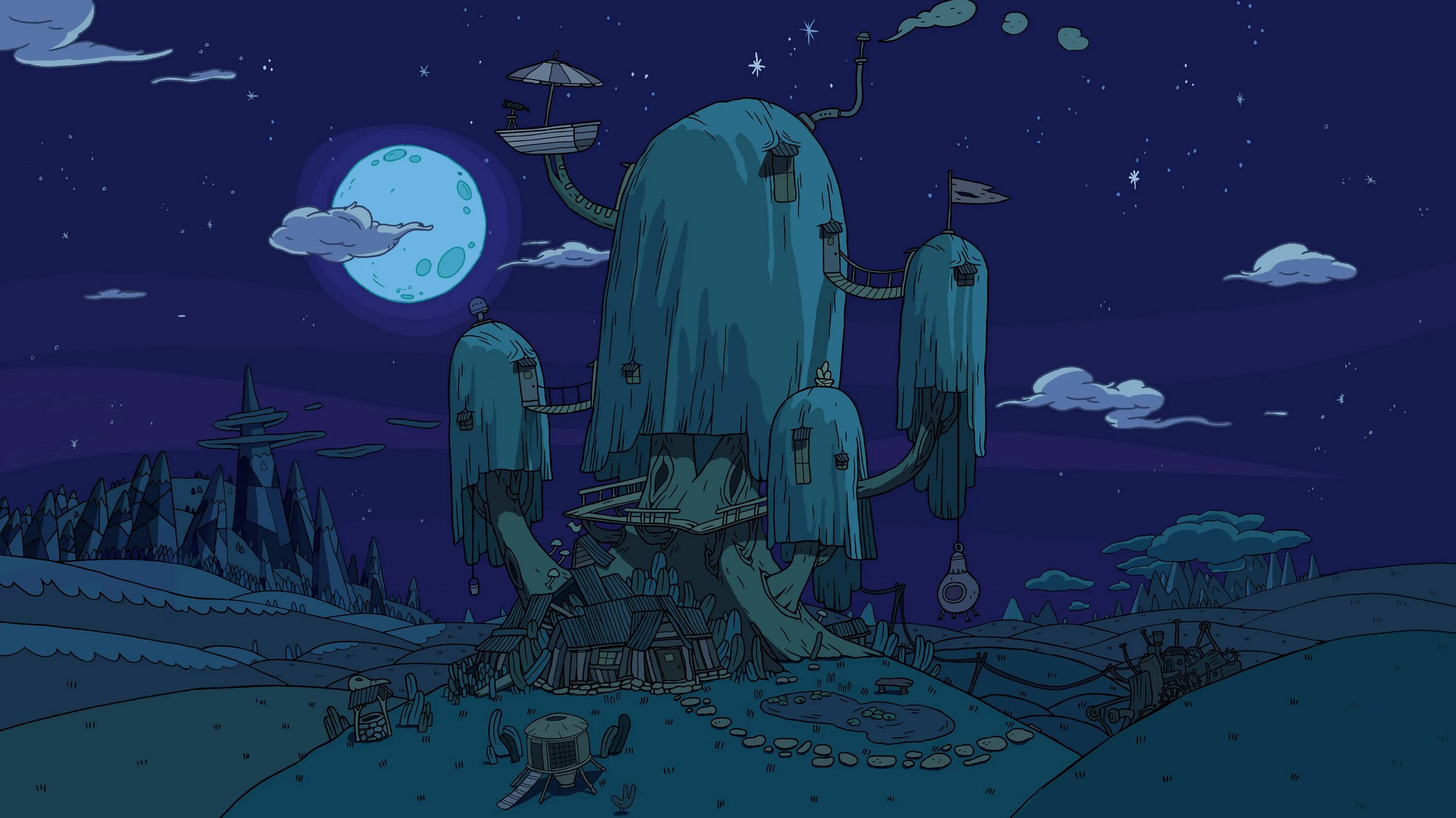 Ночь приключений. Чужие земли время приключений. adventure time aesthetic. adventure time lofi. атмосферные обои время приключений на пк.