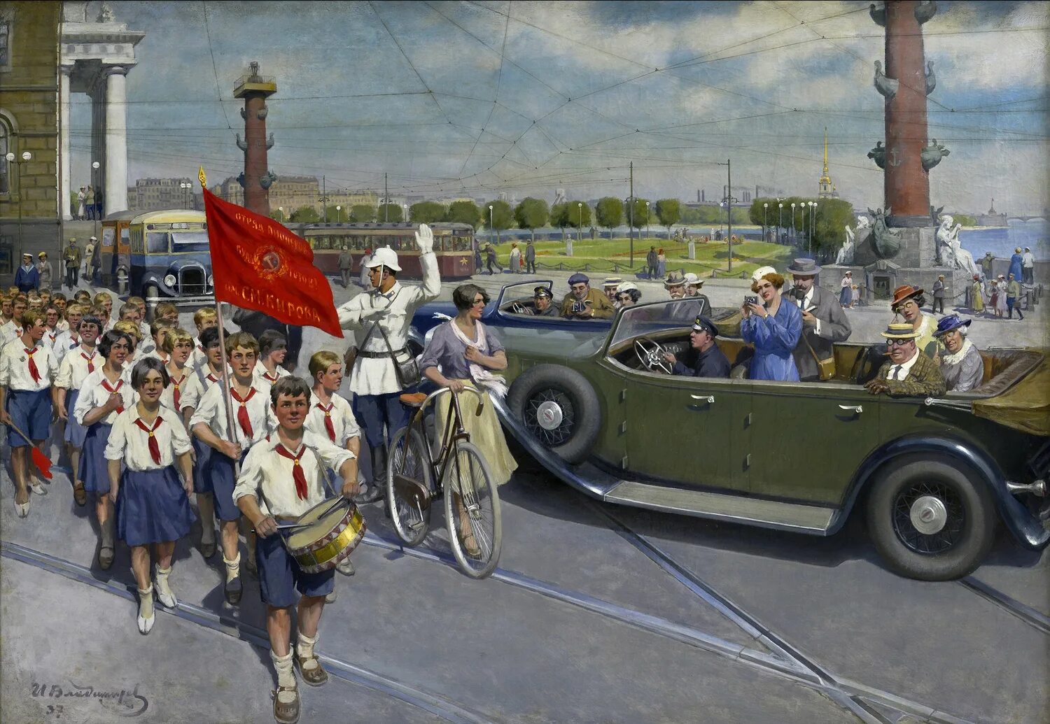 Дороги страны советов. «Иностранцы в Ленинграде» (1937).