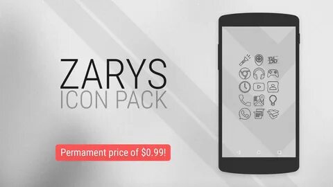 Zarys - Icon Pack v1.0.0 Apk NUEVO Los Mejores Juegos y Aplicaciones Para Androi