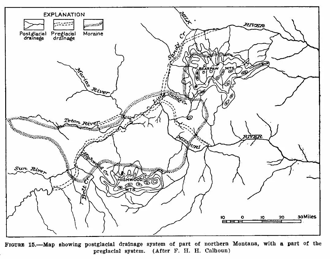 Drainage System Map. Карты 15 30