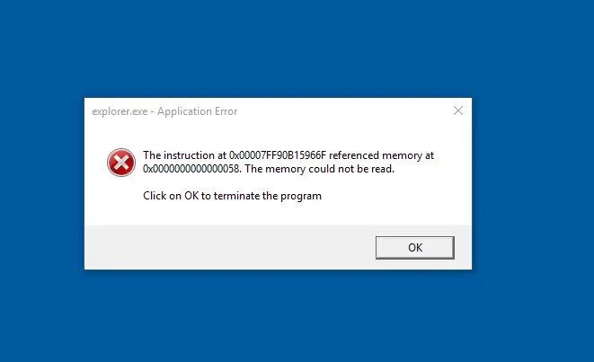 Windows error exe. Ошибка explorer.exe. explorer.exe ошибка приложения. windows exe не отвечает. ошибка ехе.