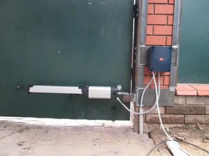 Установка автоматики