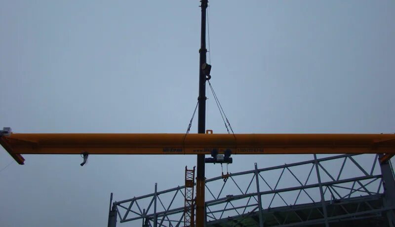 мостовой кран 10т 5 метров. кран балка трубной конструкции. нп кран. нп кран. кран мостовой опорный однобалочный однопролетный 3.