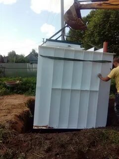 Пластиковый погреб своими руками