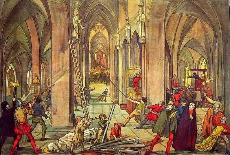Иконоборцы. Иконоборческое восстание 1566. иконоборческое движение 1566. иконоборческое восстание в нидерландах. иконоборцы 1566.