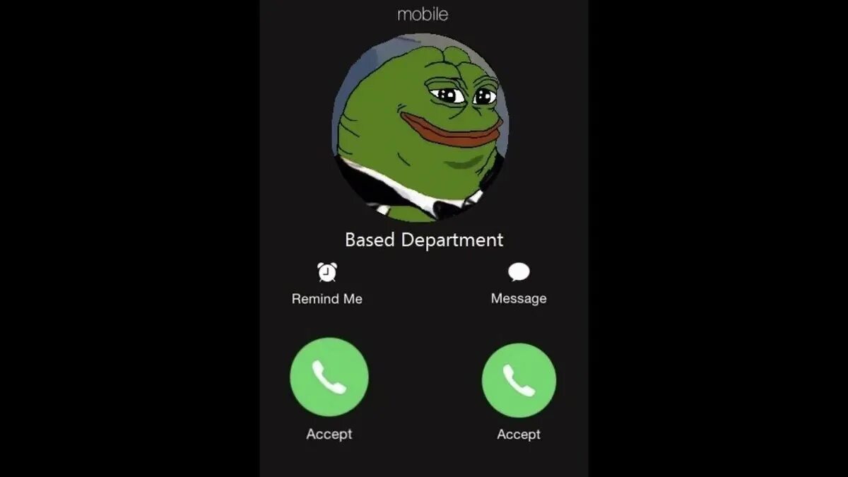 Based Department. Based Department Мем. Hello based Department. Based Department Call. Accept call