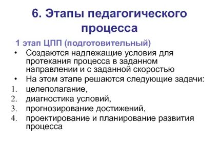 Этапы воспитательных систем