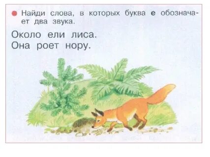 Лиса гласные звуки