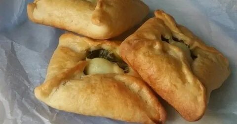 Конвертики с зеленым луком