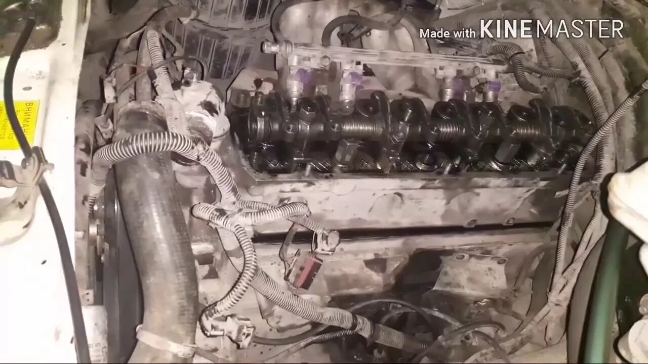 Как снять головку двигателя газель Замена сальников клапанов газ 53