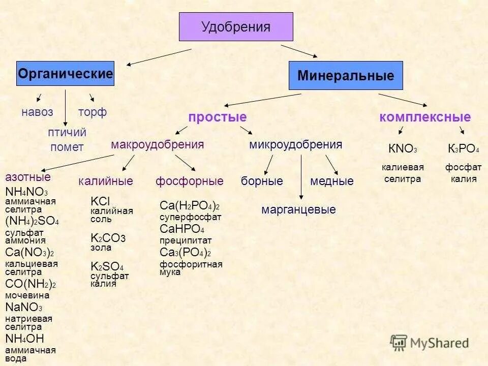 Удобрения виды и классификация. Характеристика и описание Минеральных удобрений. Классификация органических удобрений схема. Классификация химических удобрений. Делится на три основные группы