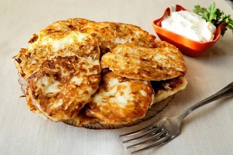 Оладьи из квашеной капусты