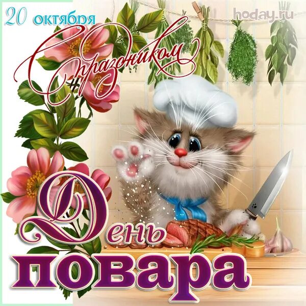 20 октября отмечается. С днем повара. поздравительные открытки с днем повара. поздравительные открыточки с днем повара. 20 октября день повара поздравления.