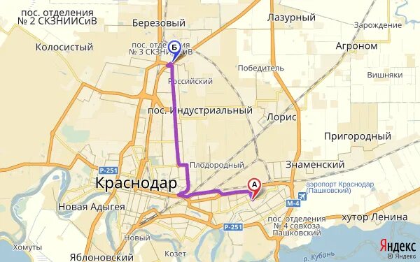 Ростов на дону каневская электричка. П Знаменский Краснодар на карте. Пос Южный Краснодар на карте.