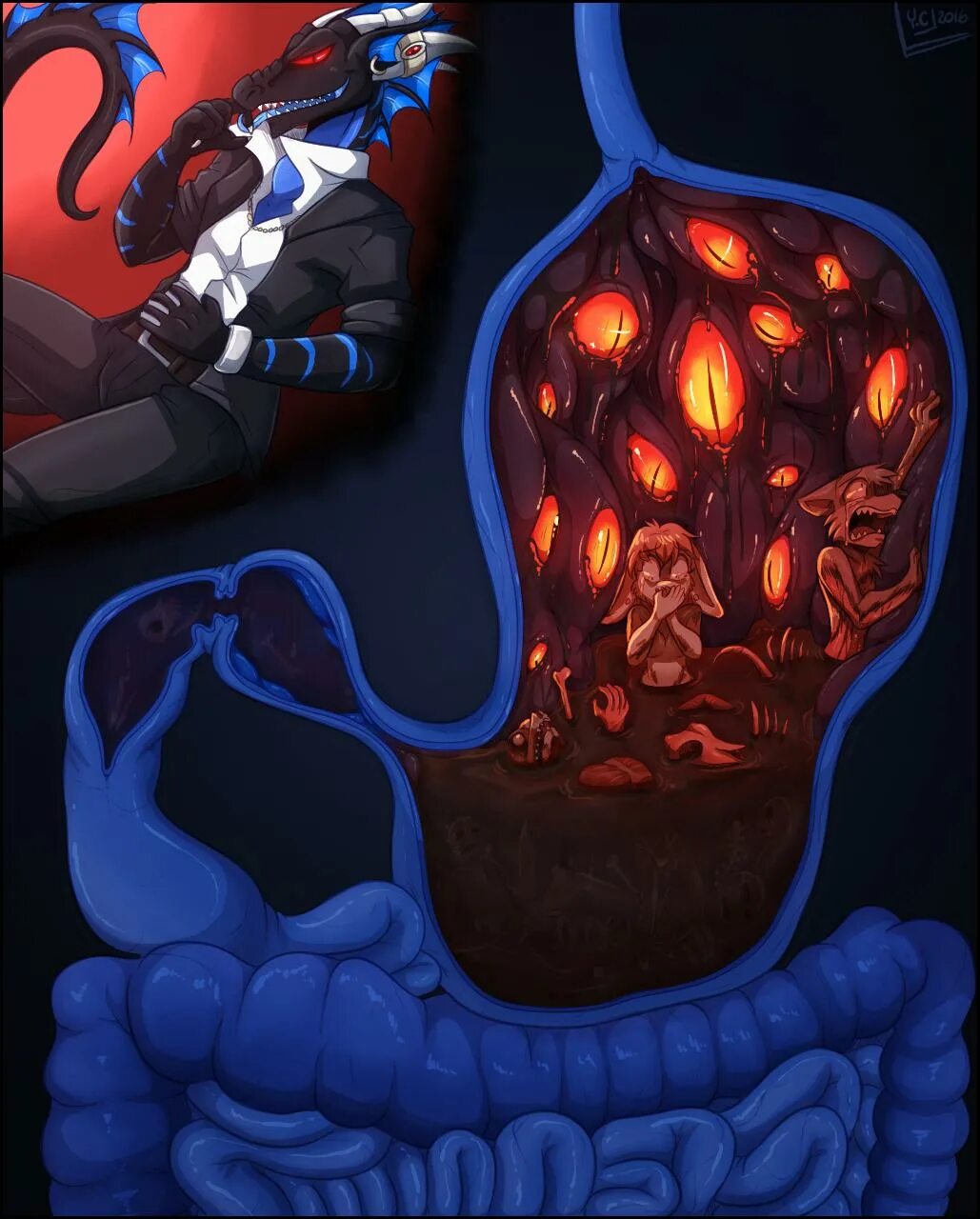 Vore drones. Террария vore.