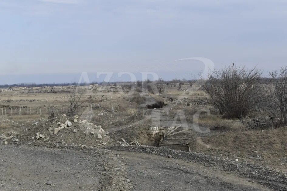 Край разрушить. Деревня баш Дашагиль.