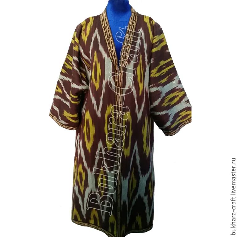 Халат накидка. Бухарский халат. Бухарский халат мужской. Накидка халат в Восточном стиле. Бухара женский халат.
