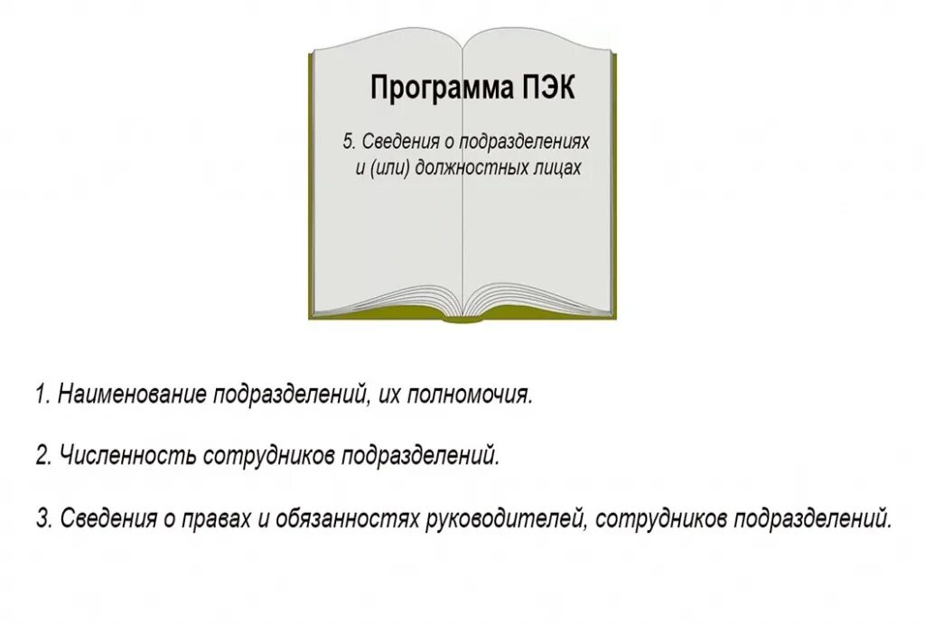 Срок программы пэк. Программа пэк. пэк программа производственного экологического контроля. разработка программы экологического контроля (пэк). принципы программы пэк.