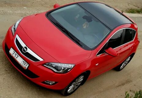 Opel astra крыша
