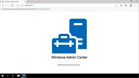Admin center