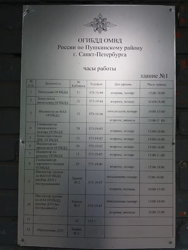Гибдд пушкино график работы Мрэо пушкино