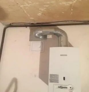 Установить вытяжку на газовую колонку