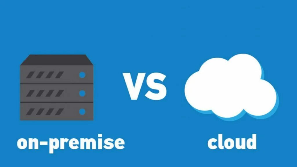 Cloud v. Cloud vs on-premise. saas on premise. облачные хранилища on premise. on-premise пиктограмма.
